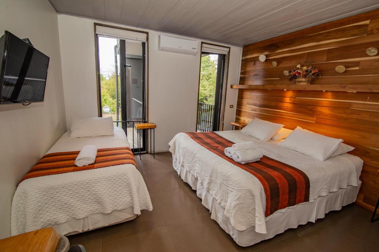 Hotel Cumbres Del Sur Pucón Buitenkant foto
